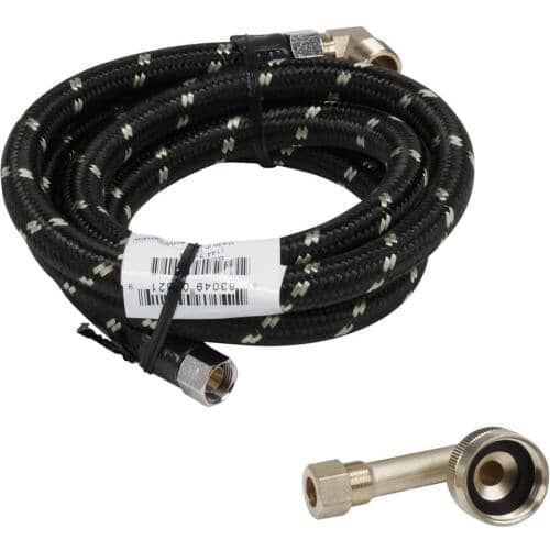 Whirlpool 6 Ft Braided Hose W 3/8 & 3/4 - W10278635RP