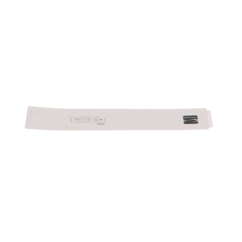 Whirlpool Trash Compactor Control Panel Insert (White) - W10318813