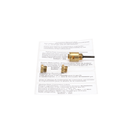 Whirlpool Lp Gas Dryer Conversion Kit - W10606694A
