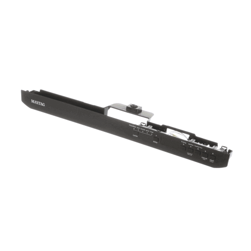 Whirlpool Dishwasher Control Panel Assembly (Black) - W10910624