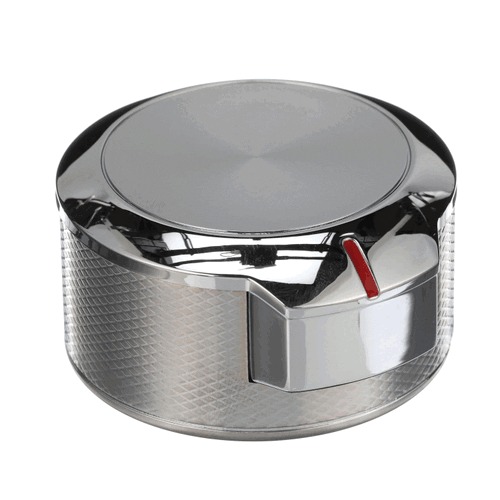 Whirlpool Range Surface Element Knob (Stainless) - W11156487