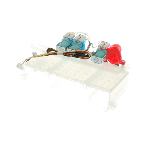 Whirlpool Washer Dispenser Housing And Water Inlet Valve Assembly - W11158805