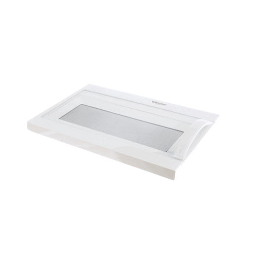 Whirlpool Microwave Door Assembly (White) - W11247220