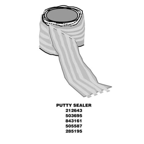Whirlpool Sealer - WP505587