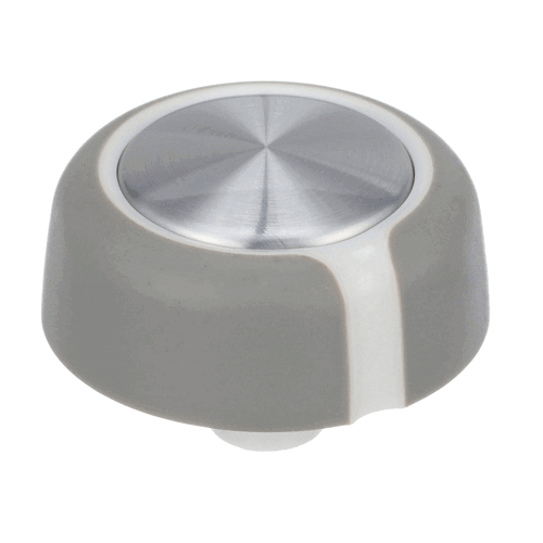 Whirlpool Washer Control Knob (Gray) - WP8538957