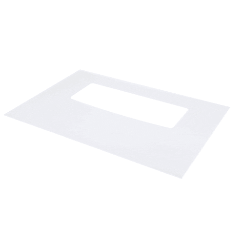 Whirlpool Range Oven Door Outer Panel - - WP9762476