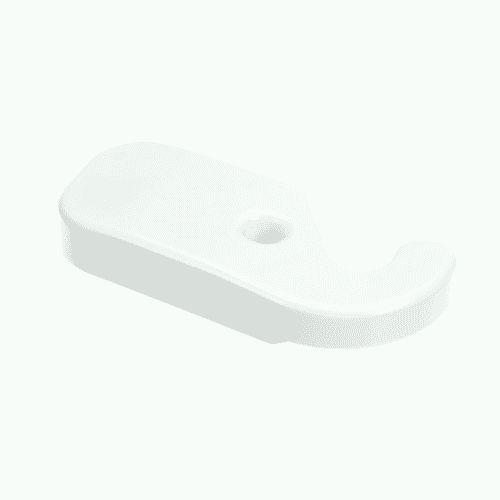 Whirlpool Refrigerator Door Hinge Cover (White) - WP2203408W