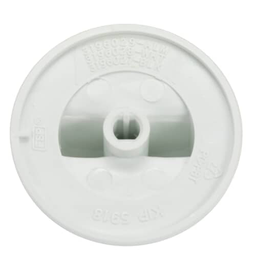 Whirlpool Range Surface Element Knob (White) - WP3196028