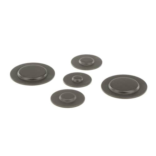 Whirlpool Range Surface Burner Caps, Set - WPW10183374
