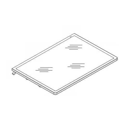 Whirlpool Shelf-Glas - WPW10601431