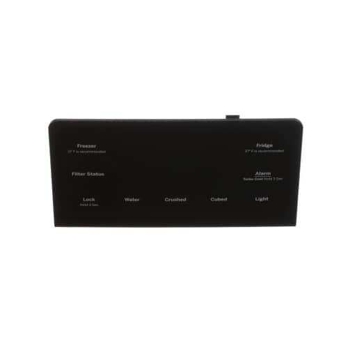 GE Control Display Asm Black Slat - WR55X35749