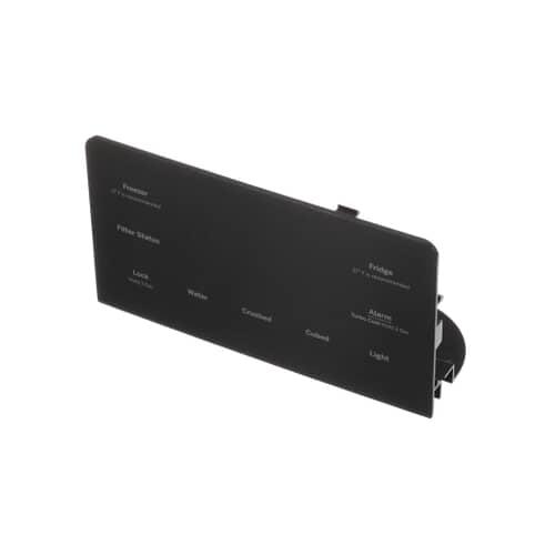 GE Control Display Asm Black Slat - WR55X35749