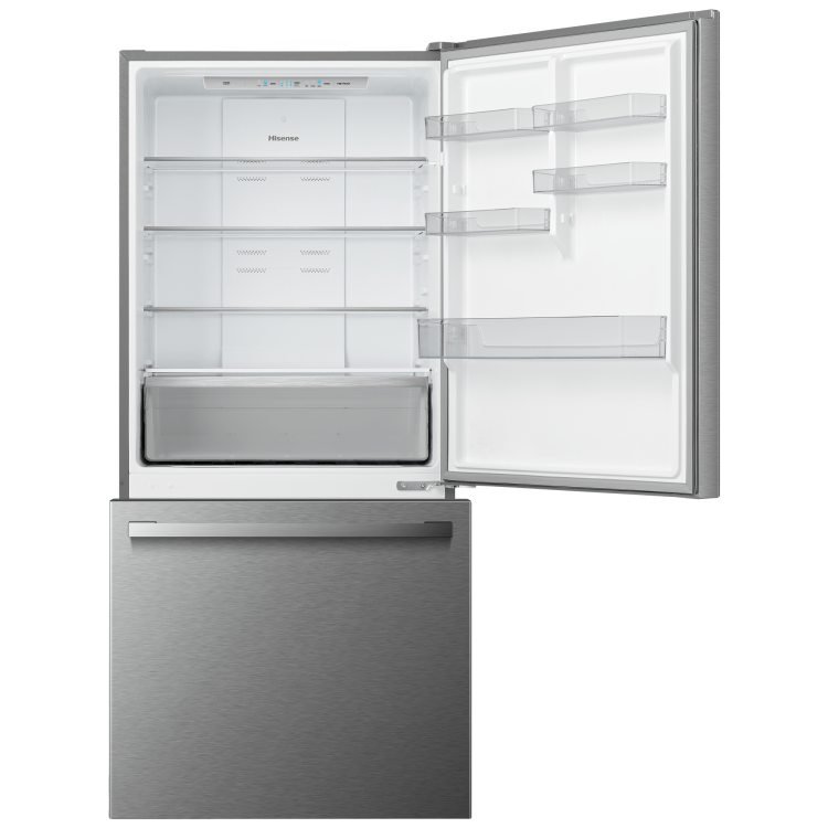 Hisense HRB171N6ASE 17.2-Cu Ft Counter-Depth Bottom-Freezer Refrigerator