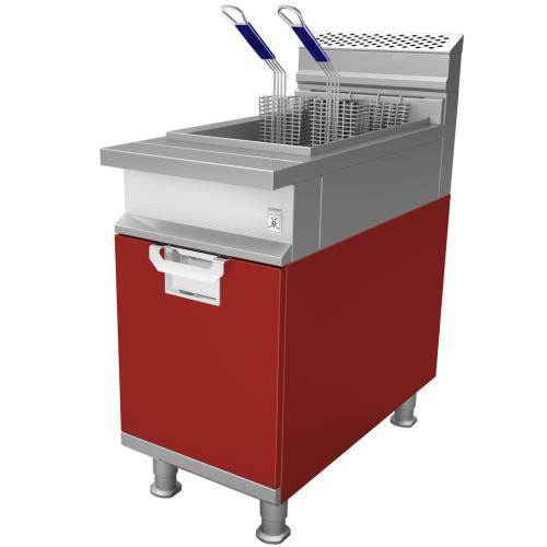 Hestan HFRR18NGRD Fryer, Rh, Top Assembly, 18-Inch - Ng, Red