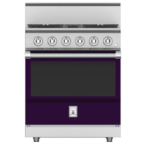 Hestan KRG304LPPP Range, 4 Burner, All Gas, 30-Inch -Lp-Purple