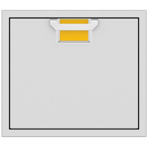 Hestan AEADL24YW Single Access Door, Hinge Left, 24-Inch - Yellow