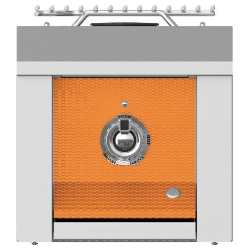 Hestan AEB121NGOR Single Aspire Side Burner, Built-In, 12-Inch - Ng - Orange