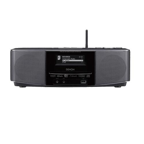 Denon S52 Wireless Music System W/ Built-In Speakers And Alarm Clock
