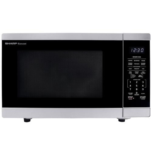 Sharp SMC1464HS 21-Inch 1.4 Cu. Ft. Capacity S. Steel Countertop Microwave