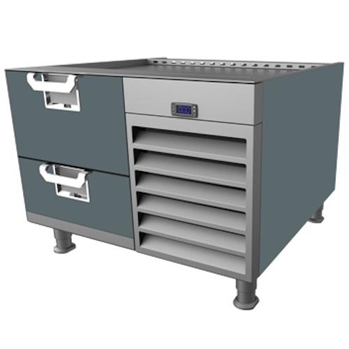 Hestan HFBS36GG Freezer Base, 36-Inch , Self-Contained, Assembly, Painted Da
