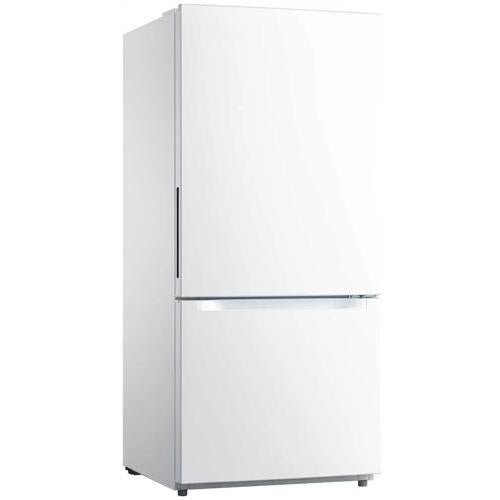 Midea MSBF18WHIM Seasons 18.7 Cu.Ft. Bottom Freezer Refrigerator, White