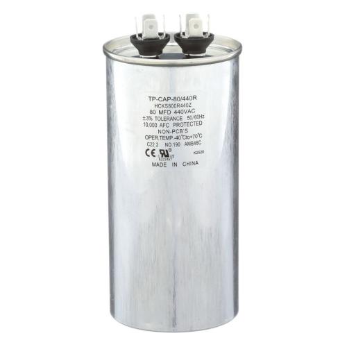 Tradepro 80 Mfd 440 Volt Round Run Capa - TP-CAP-80/440R