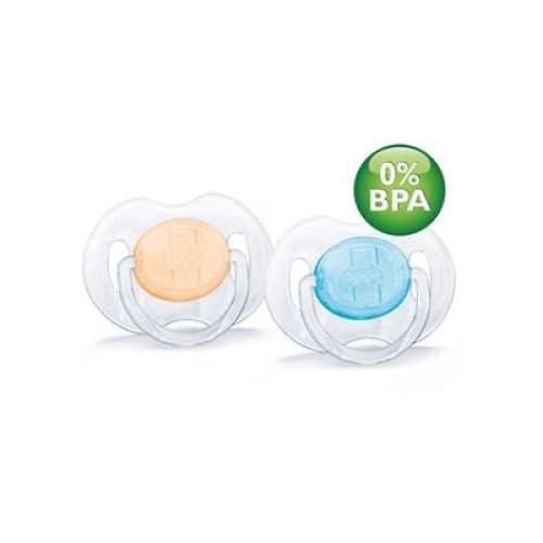 Avent SCF170/20 Avent Classic Pacifiers 0-6M Orthodontic Bpa-Free
