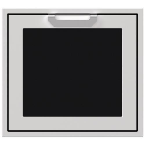 Hestan AGADR24BK Single Access Door, Hinge Right, Marquise, 24-Inch - Black