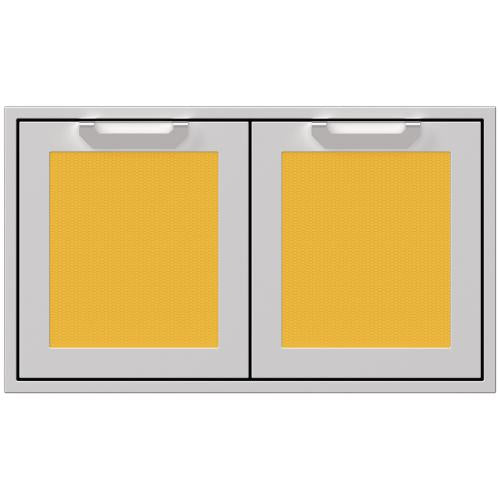 Hestan AGAD36YW Double Access Doors, Marquise, 36-Inch - Yellow