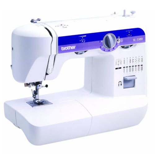 Brother XL5500 Free Arm Sewing Machine With 15 Built-In Stitches And 42 Sti