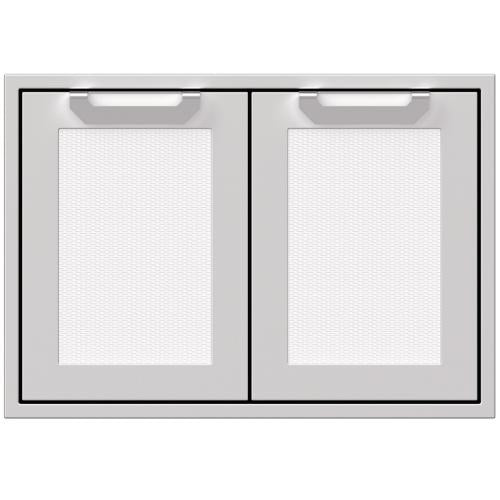 Hestan AGAD30WH Double Access Doors, Marquise, 30-Inch - White