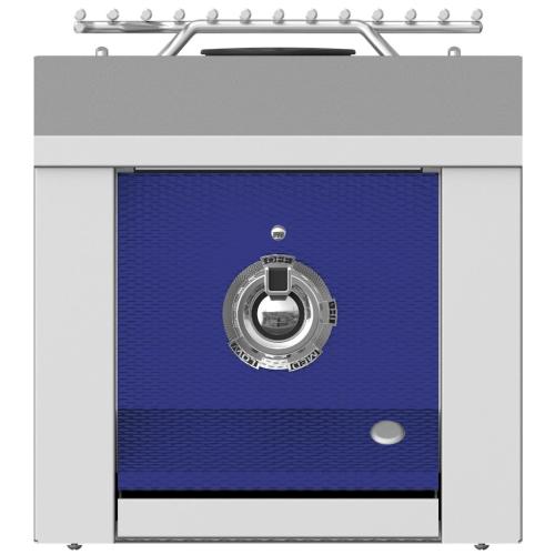 Hestan AEB121NGBU Single Aspire Side Burner, Built-In, 12-Inch - Ng - Blue