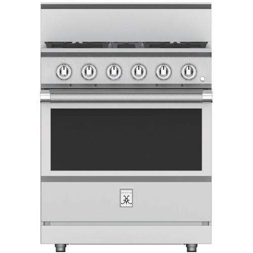Hestan KRG304LP Range, 4 Burner, All Gas, 30-Inch -Lp-Stainless
