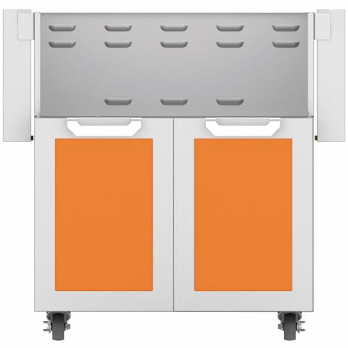 Hestan GCD30OR Double Door Cart, 30-Inch - Orange