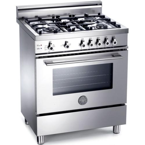 Bertazzoni X304GGVX02 Professional Series 30 Inch Pro-Style Gas Range with 4 Sealed Burners