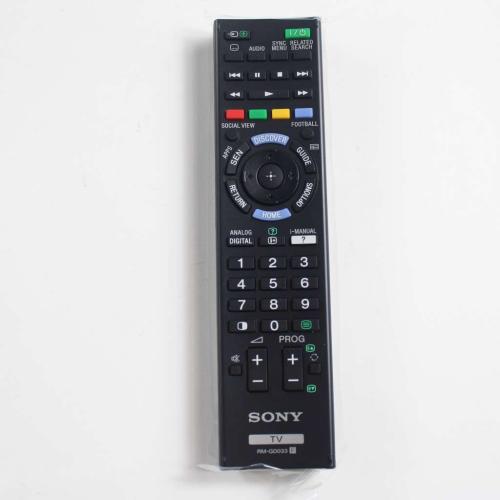Sony Remote Control (Rm-Gd033) - 1-492-727-11