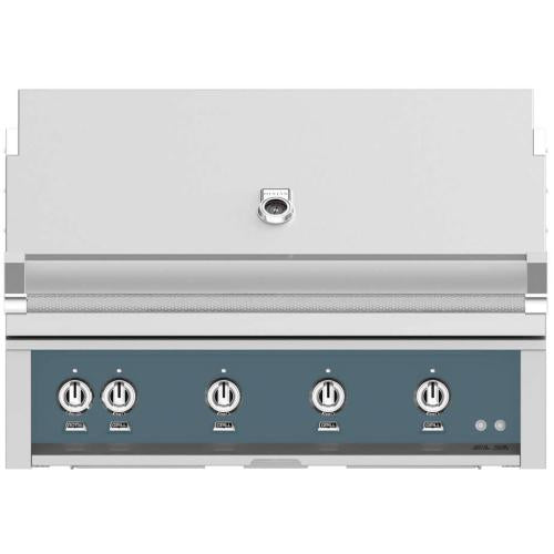 Hestan GSBR42NGGG Grill, Built-In, (4) Sear, Rotisserie, 42-Inch - Ng - Dark G