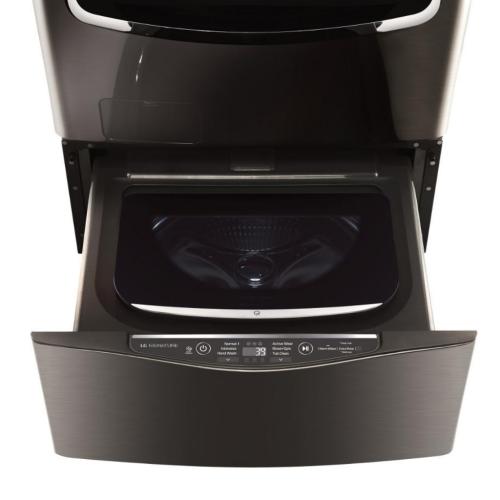 LG WD205CK 30 Inch 1.0 cu. ft. Black Stainless Steel Sidekick Pedestal