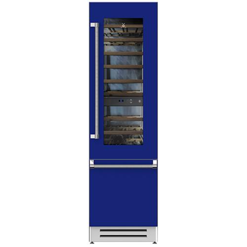 Hestan KRWL24BU Refrigerator With Wine, Left Hinged, 24-Inch - Blue