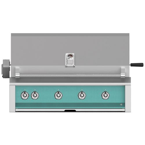 Hestan EABR42NGTQ Grill, Aspire, Built-In, (4) U-Burner, Rotisserie, 42-Inch -
