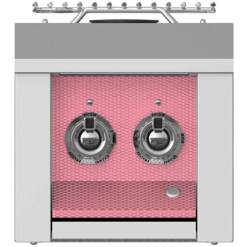 Hestan AEB122LPPK Double Aspire Side Burner, Built-In, 12-Inch - Lp - Pink