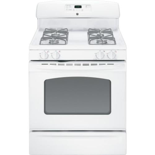Ge JGB250DET2WW Gas Range Or Dual Fuel
