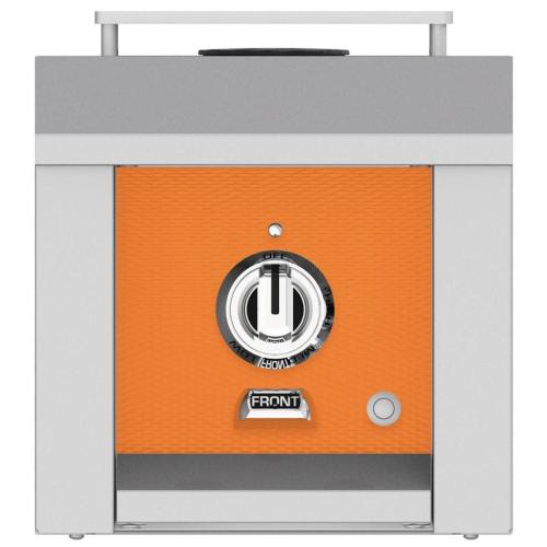 Hestan AGB121LPOR Single Side Burner, Built-In, 12-Inch - Lp - Orange