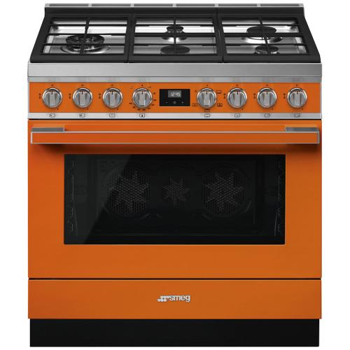 Smeg CPF36UGGOR Gas Range 36-Inch