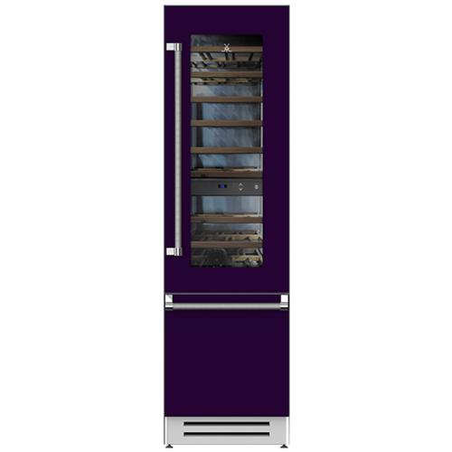Hestan KRWR24PP Refrigerator With Wine, Right Hinged, 24-Inch - Purple