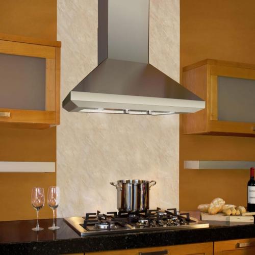 Elica ELN136SS 36-Inch Stainless Steel Wall Mount Chimney Hood
