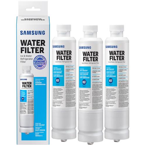 Samsung Refrigerator Water Filter 3 Pack Savings - HAF-CIN-3P/EXP