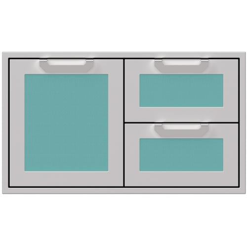 Hestan AGSDR42TQ Double Drawer And Storage Door Combination, Marquise, 42-Inc