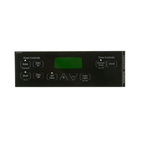 GE Faceplate Graphics (Bk) - WB27T11013