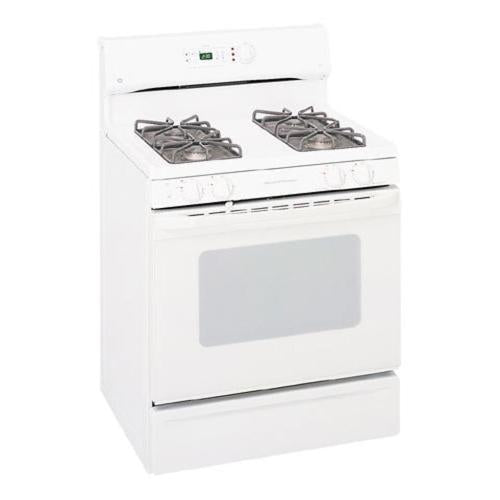 Ge JGBP30WEA1WW Gas Range Or Dual Fuel